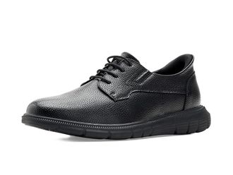 Marc Joseph New York Cloud Street (Hands Free Technology) Mens Shoes Black Grainy Leather/Black Sole : 10.5 M, Faux Leather