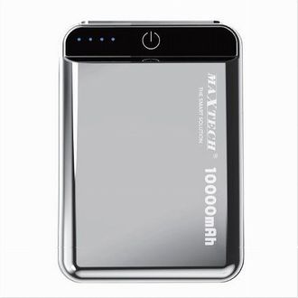Trade Shop Trade Shop - Copy Of Power Bank 10000 Mah 2 Usb Bater&iacute;a Externa Port&aacute;til Cargador Maxtech Pa-tm014