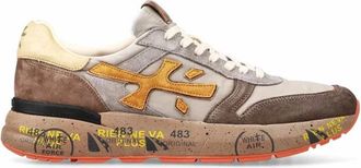 Premiata Mick Sneakers - Heren - Sneakers - Beige - 43 EU - Leer - Schoenen