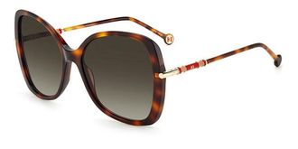 Carolina Herrera CH 0025/S 05L/HA Womens Sunglasses Tortoiseshell Size 58