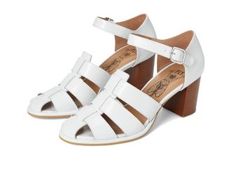 FLY London MARG261FLY Womens Flat Shoes White : EU 37 (US Womens 6.5-7) M, Leather/Rubber