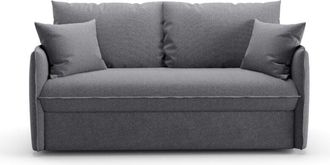 Calicosy Sofá cama 3 plazas con apertura exprés en tela L185 cm - mika