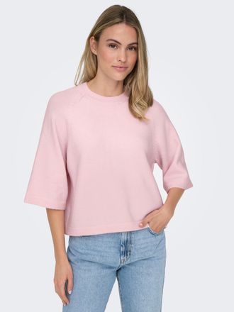 Only Strickpullover ONLY ONLSIMONI 3/4 PULLOVER KNT NOOS, Damen, Gr. XS, potpourri, Strick, Obermaterial: 74% Polyacryl, 24% Polyester, 2% Elasthan, unifar