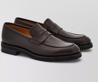 Ferragamo leather lace-up shoes