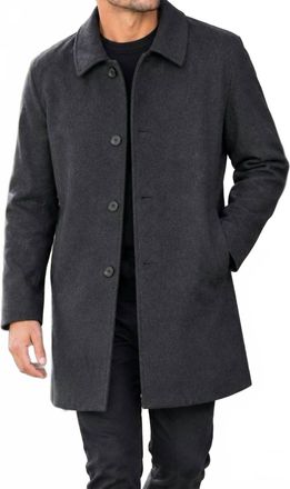 Theory Randall Coat In Gray