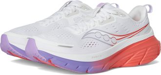 Saucony Guide 18 Womens Running Shoes, White/Crocus - 6.5 UK
