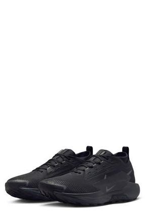 Nike Pegasus Trail 5 Gore-Tex Waterproof Running Shoe in 002 Black/black at Nordstrom Rack, Size 10