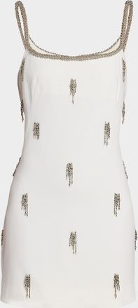 SIMKHAI Amy Embellished Mini Dress