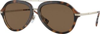Burberry BE4377 JUDE Asian Fit 300273 Mens Sunglasses Tortoiseshell Size 58