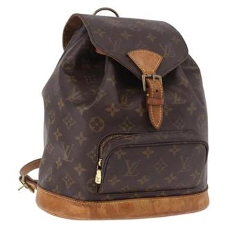 Louis Vuitton Pre-owned Vintage Monogram Canvas Backpack - unisex - Louis Vuitton Vintage - Vintage Backpacks - Brown - ONE SIZE - Pre-owned