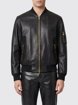 Versace Bomber Versace in pelle