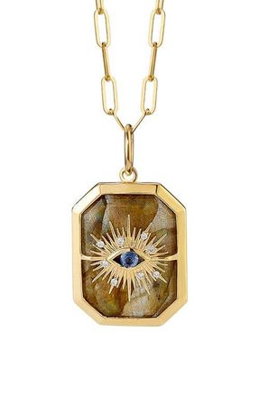 Syna Eye of The Cosmos Necklace in Labradorite at Nordstrom
