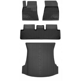 OEM Set 77 Tapetes Y Alfombrillas Para Tesla Model 3 Sed&aacute;n Del 2017 Al 2020