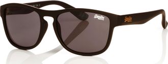 Superdry Sonnenbrille SUPERDRY Modell 996056, Herren, schwarz, matt, Sonnenbrillen Sonnenbrille, Form Karree/Eckig, Logoschriftzug auf B&uuml;gel, Injectionfassung