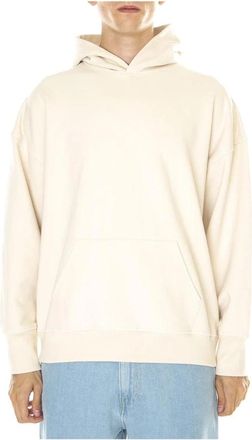 Levi's Hooded Sweatshirt - Heren - Hoodies - Beige - L - Katoen - Hoodies & sweatvesten