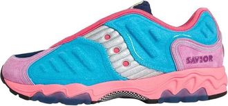 Saucony x Jae Tips Matrix No Shoes In The House Blue Pink S70922-2