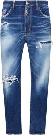 Dsquared2 Cool Guy Jeans - Heren - Slim Fit Jeans - Blauw - L - Katoen - Jeans
