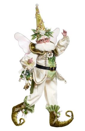 Mark Roberts Mistletoe Magic Fairy, Large in Moss at Nordstrom