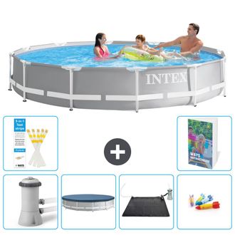 Intex Piscina Prism Frame Redonda - 366x76 Cm - 7-piezas S211