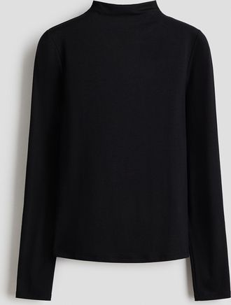 H&M Warming Shirt mit Turtleneck - Schwarz