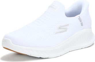 Skechers Mens Hands Free Slip-ins Go Walk Now-Sauntered Sneaker, White, 6.5 UK