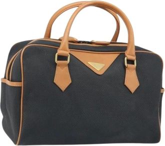 Saint Laurent Pre-owned Handbags, female, Black, Size: ONE SIZE Pre-owned Vintage Hand Bag