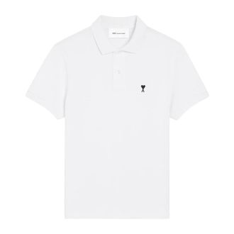 Ami Tops, Heren, Wit, L, Polo Shirts