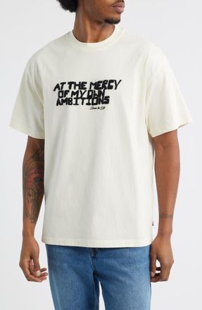 Honor The Gift Ambitions Cotton Graphic T-Shirt in White at Nordstrom, Size Xx-Large