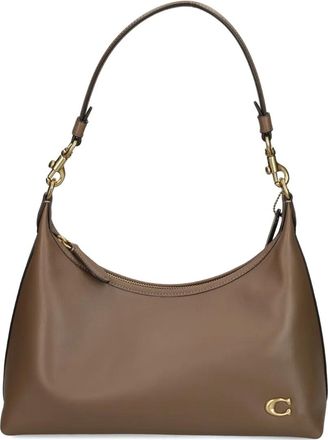 Coach Borsa a spalla Juliet piccola in pelle - Grigio