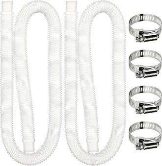 OEM Mangueras De Repuesto Para Piscinas Elevadas Con 4 Abrazaderas Met&aacute;licas. Manguera De Filtro Para Piscinas Elevadas