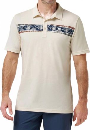 Travis Mathew Postcard Market Polo In Birch