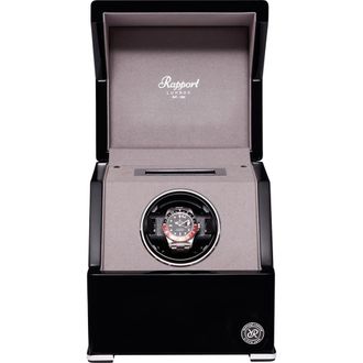 Rapport London PERPETUA SINGLE WATCH WINDER in Ebony at Nordstrom