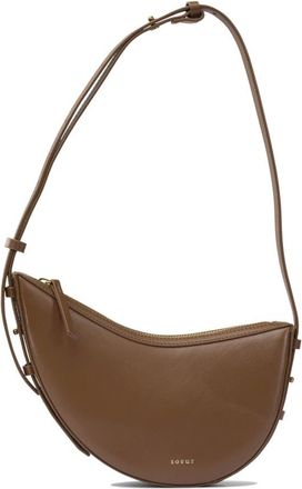 SOEUR Shoulder Bags, female, Brown, ONE SIZE, Brown Shoulder Bag with Asymmetrical Silhouette