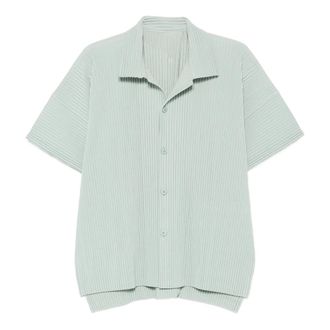 Issey Miyake Heren, Tops, Blauw, Maat: XL Katoen