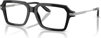 Dolce & Gabbana Zwarte Brillen DG 3401 Zonnebril - unisex - Brillen - Zwart - 52 MM - Accessoires