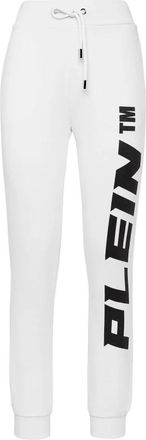 Philipp Plein Joggingbroek - Dames - Sweatpants - Wit - S - Katoen - Broeken