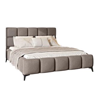 Petits Meubles Cama canap&eacute; 180x200 con somier Madera de pino Beige