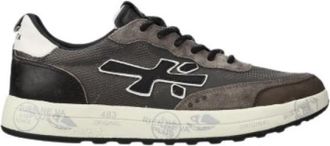 Premiata Nous 7725 - Heren - Sneakers - Grijs - 40 EU - Leer - Schoenen