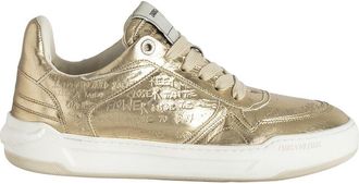 Zadig&Voltaire Wings Vintage Graffiti Leather Sneaker