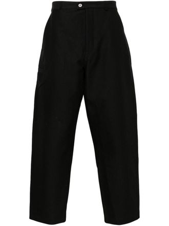 Kenzo Broek met toelopende pijpen - Zwart