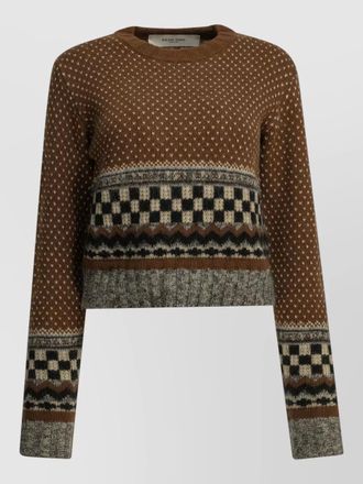 Golden Goose journey knitted crew neck sweater