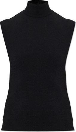 Lanvin Colbert met coltrui - Dames - Tops zonder mouwen - Zwart - M - Tops