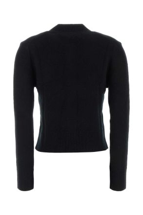 Maison Kitsun&eacute; Lambswool Cardigan - Black