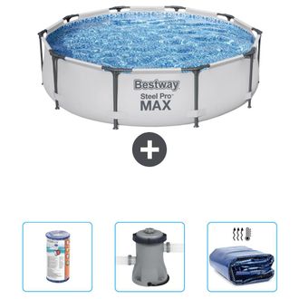 Bestway Piscina Bestway Steel Pro Max Redonda - 305x76 Cm - 6-piezas S22325