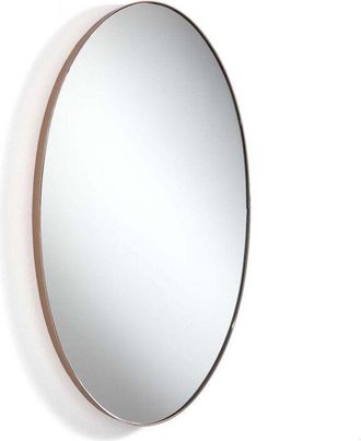 Oresteluchetta Specchio da parete ovale rame lucido 80x45 Ryan Copper