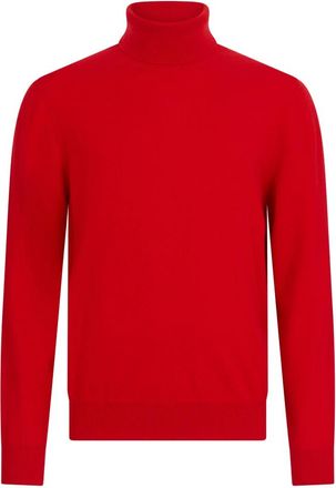 Malo Cashmere coltrui - Heren - Cashmere truien - Rood - 2XL - Kasjmier - Truien & Vesten