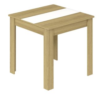 VCM Mesa De Comedor Vcm Vcm, Mesa De Cocina De Madera (alto 75 X Ancho 80 X Profundidad 80 Cm), Mesa De Comedor Compacta Para Cocina Y Comedor, Mesa Disal