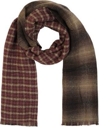 AllSaints Reversible Check Scarf in Black at Nordstrom Rack
