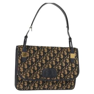 Dior Pre-owned Shoulder Bags, female, Multicolor, Size: ONE SIZE Pre-owned Vintage Trotter Shoulder Bag