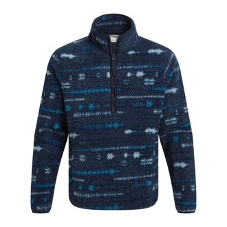 Craghoppers Heren National Trust Rawthey Landschap Fleece Top (Blauwe Marine)